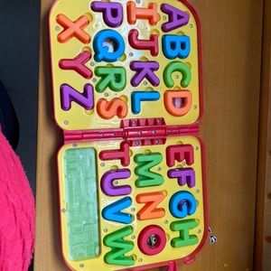 Elmo letters…. Great way to help teach kids their letters….